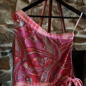 Alice & Trixie One Shoulder Silk Top